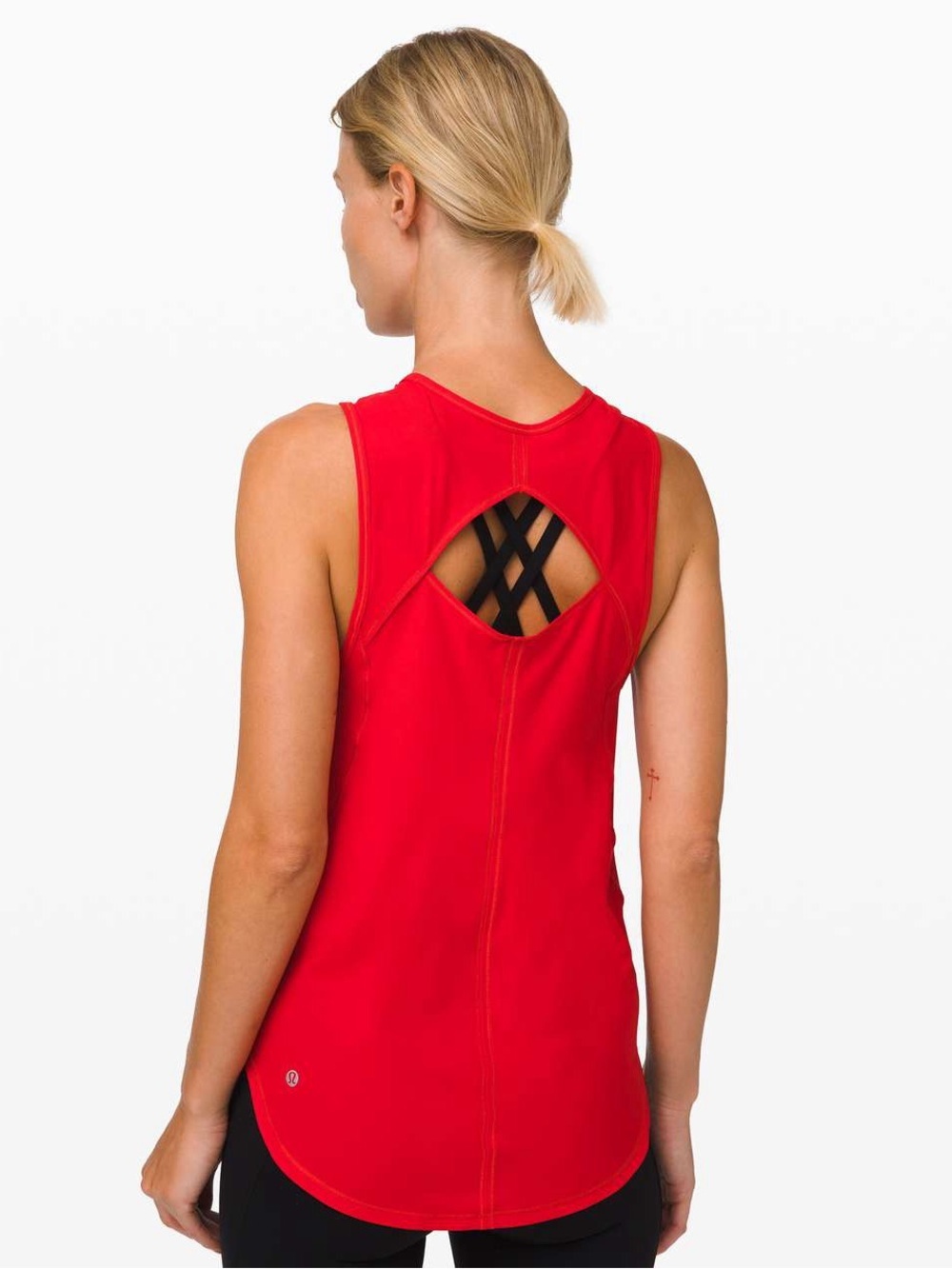 Lululemon Sculpt Tank, True Red, Size 10